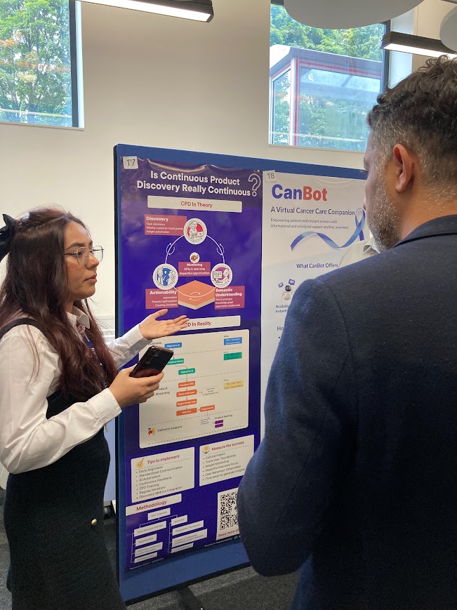 Talking about my research